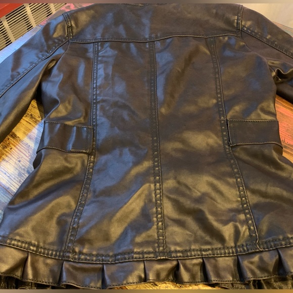 Faux-Leather jacket (S) - Picture 7 of 8